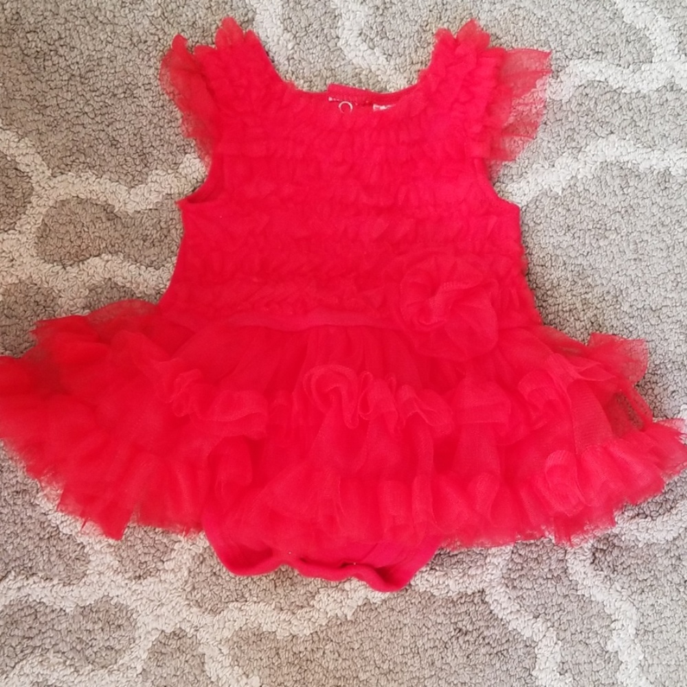 Tutu Onesie Dress Size 3-6 Months